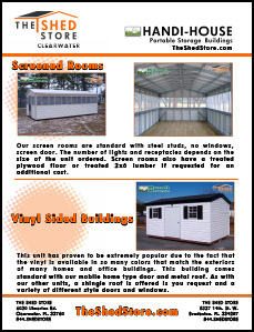 The Shed Store / Handi-House Portable Storage Buildings